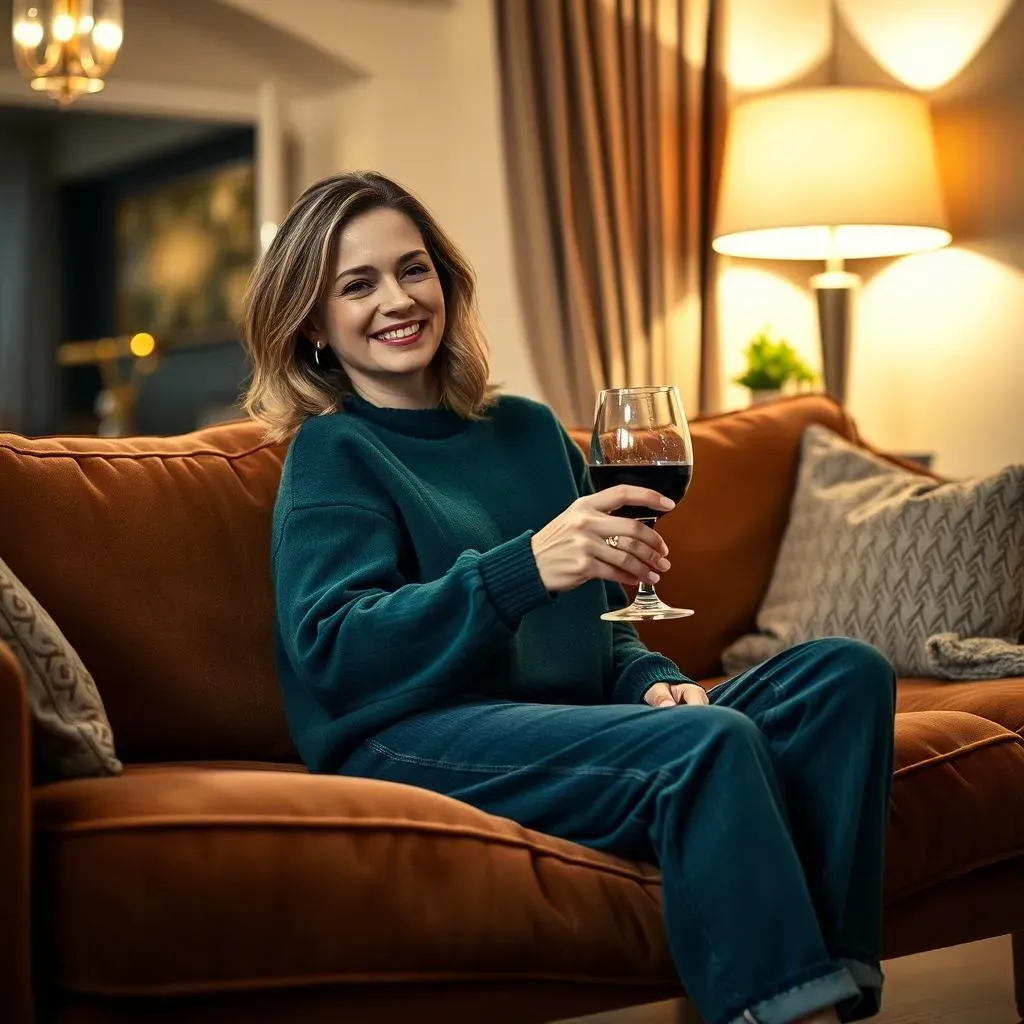 Comfortable and Stylish at Home Date Night Outfit