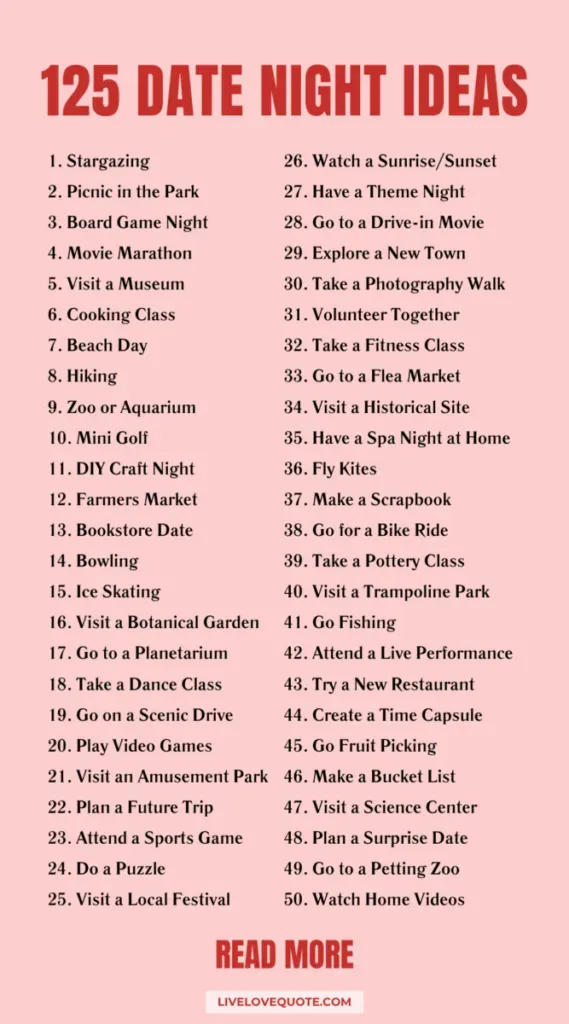 BudgetFriendly Cute Date Night Ideas Near Me