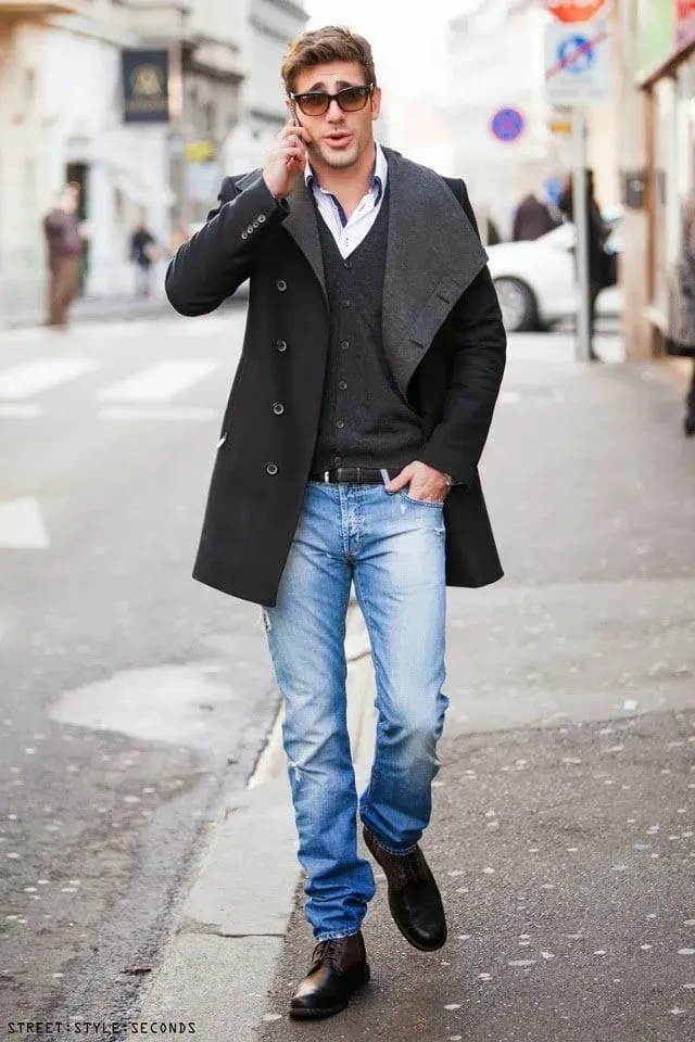 Building Your Core Men's Date Night Outfit for Winter