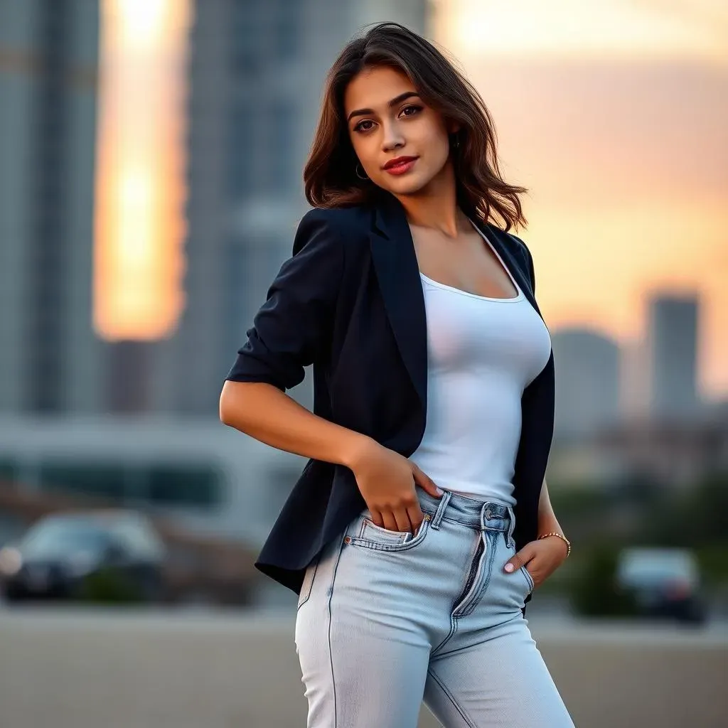 Date Night Blazer Outfit Ideas: Casual Chic
