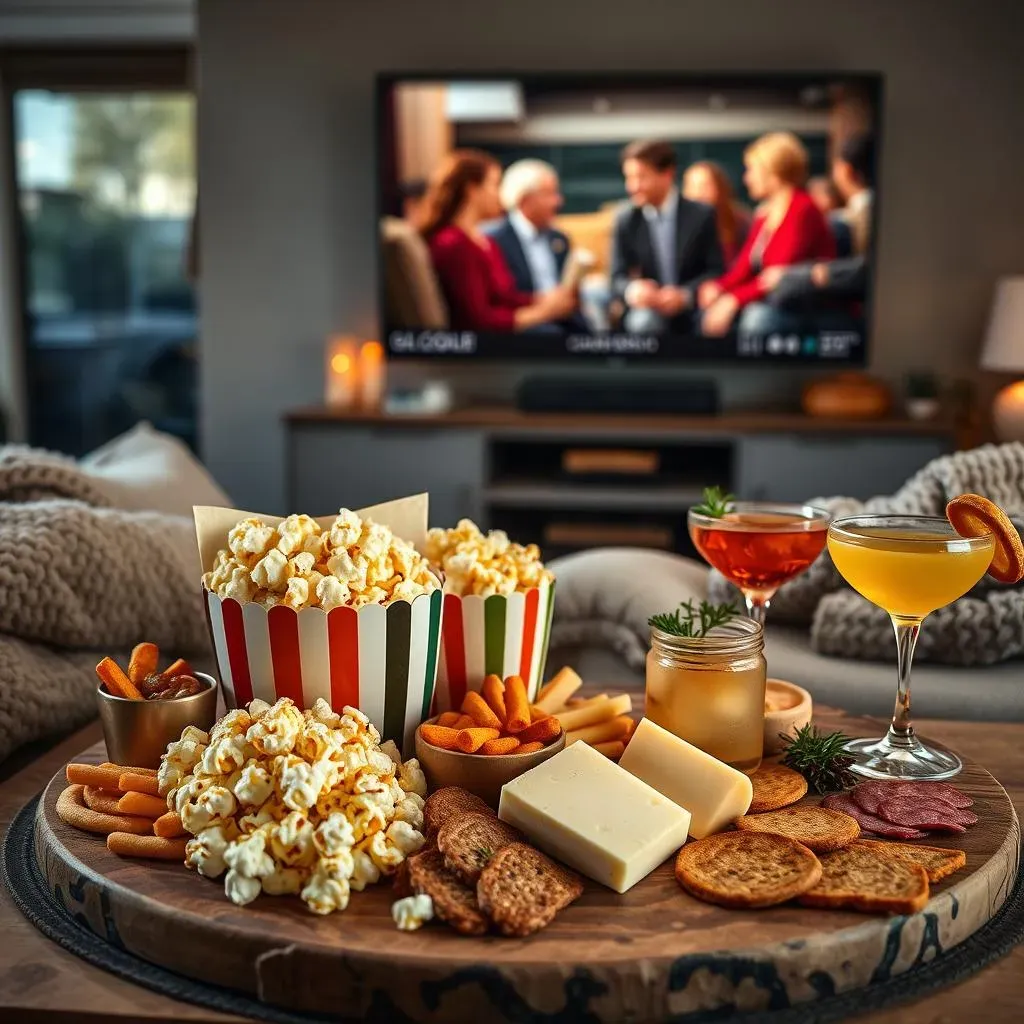 Elevating Snacks and Sips for Movie Night Date Ideas At Home