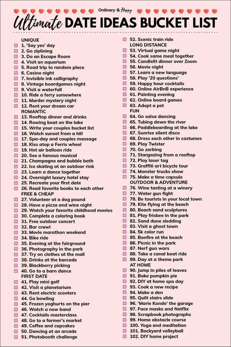 Finding 100 Free Date Ideas Right Outside Your Door