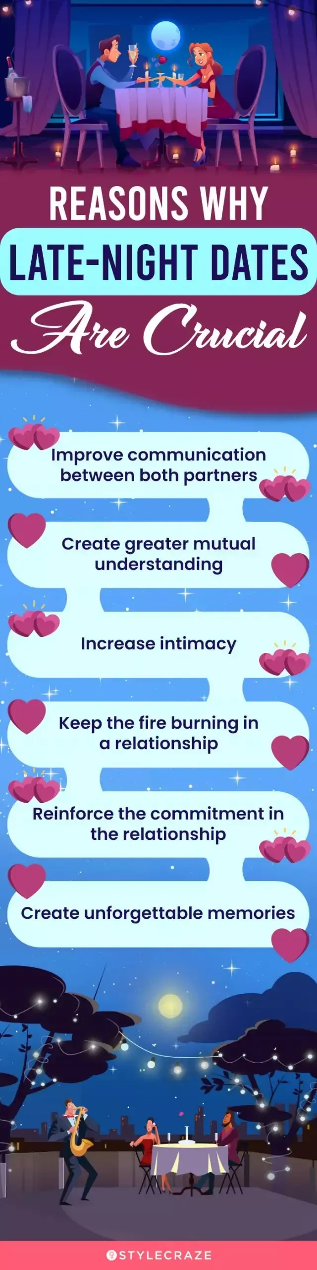 Amazing late night date night ideas for couples