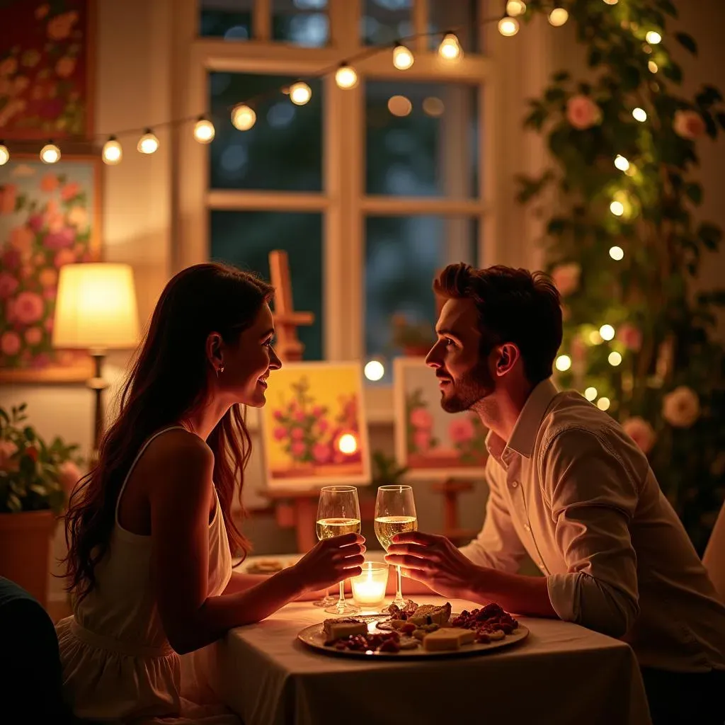 Making Memories: Tips for a Successful Painting and Sipping Date Night