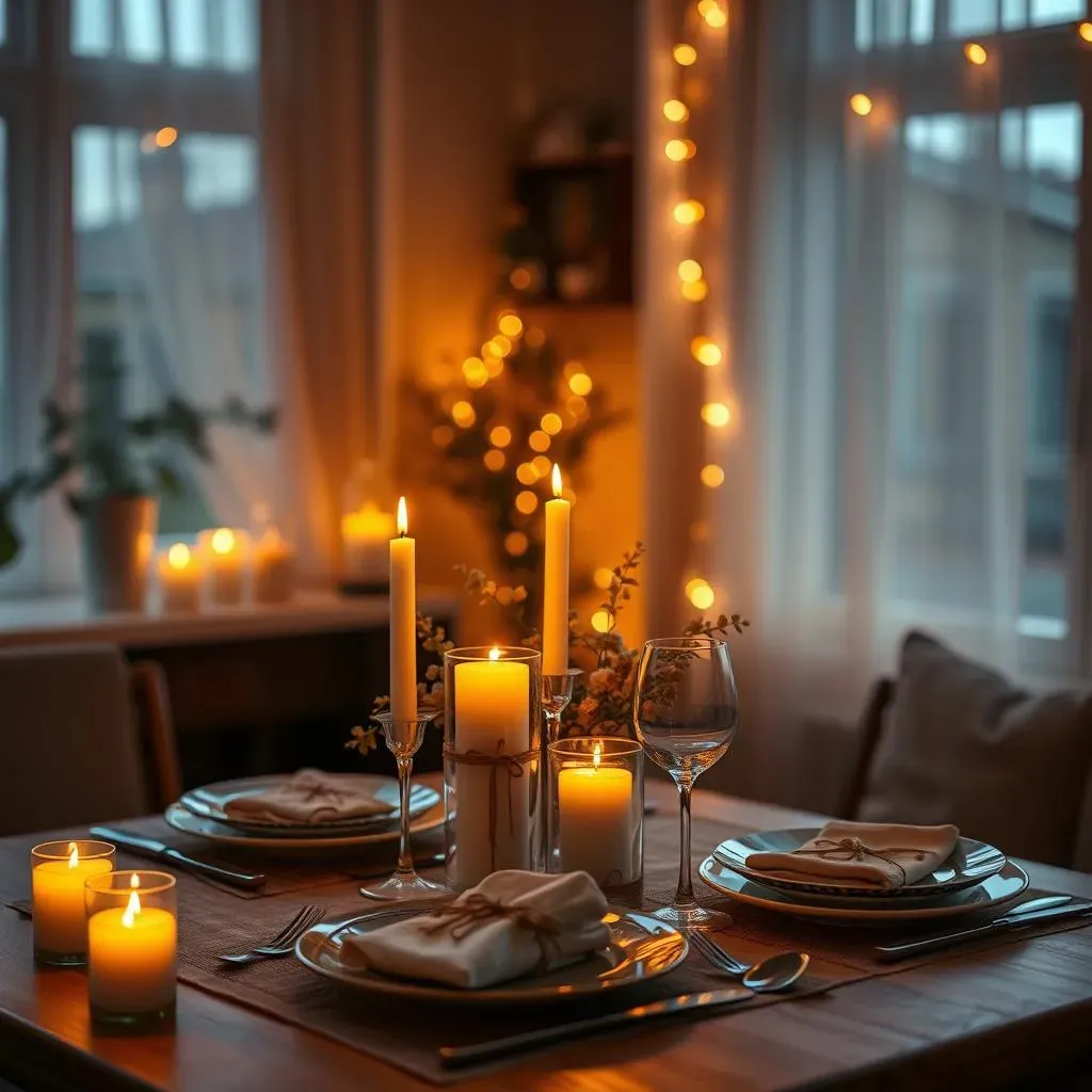 Quick & Easy At Home Date Night Meals: Set the Mood