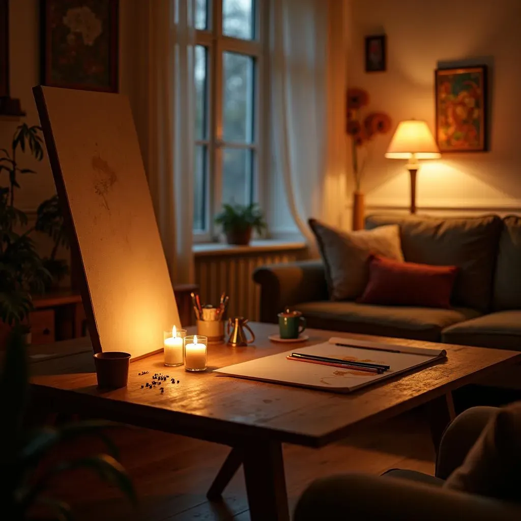 Setting the Scene for Your Art Date Night at Home