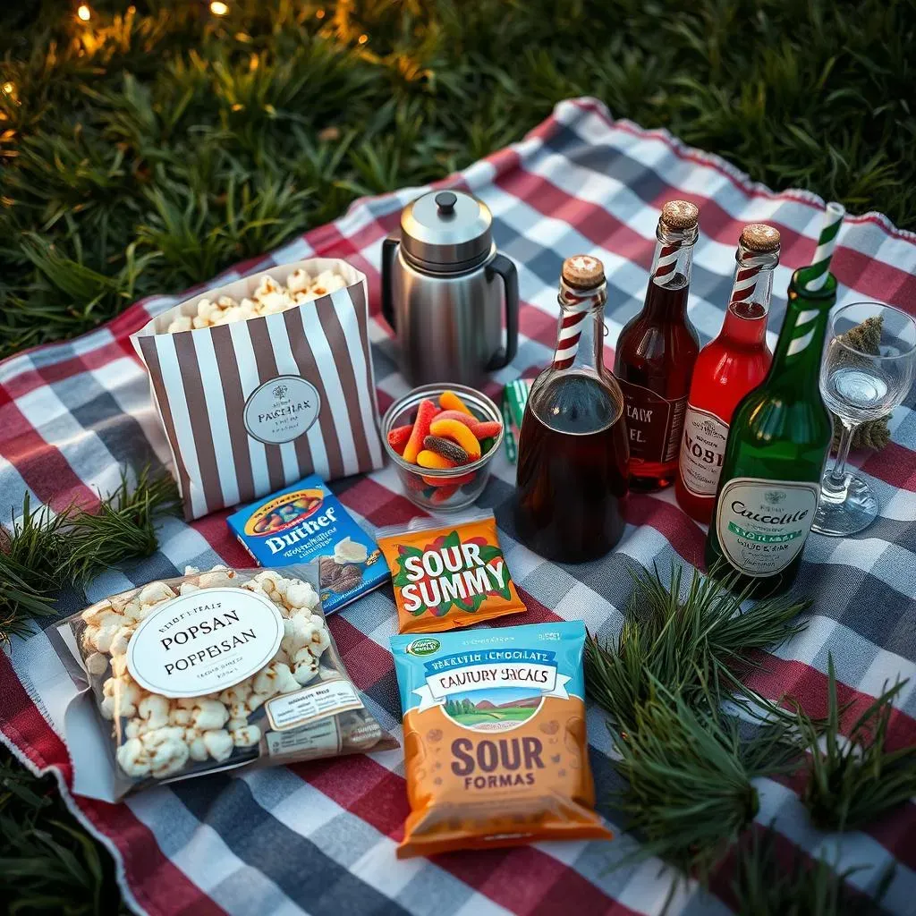 Snack Attack: Elevating Your Food & Drinks for Outdoor Movie Date Night Ideas