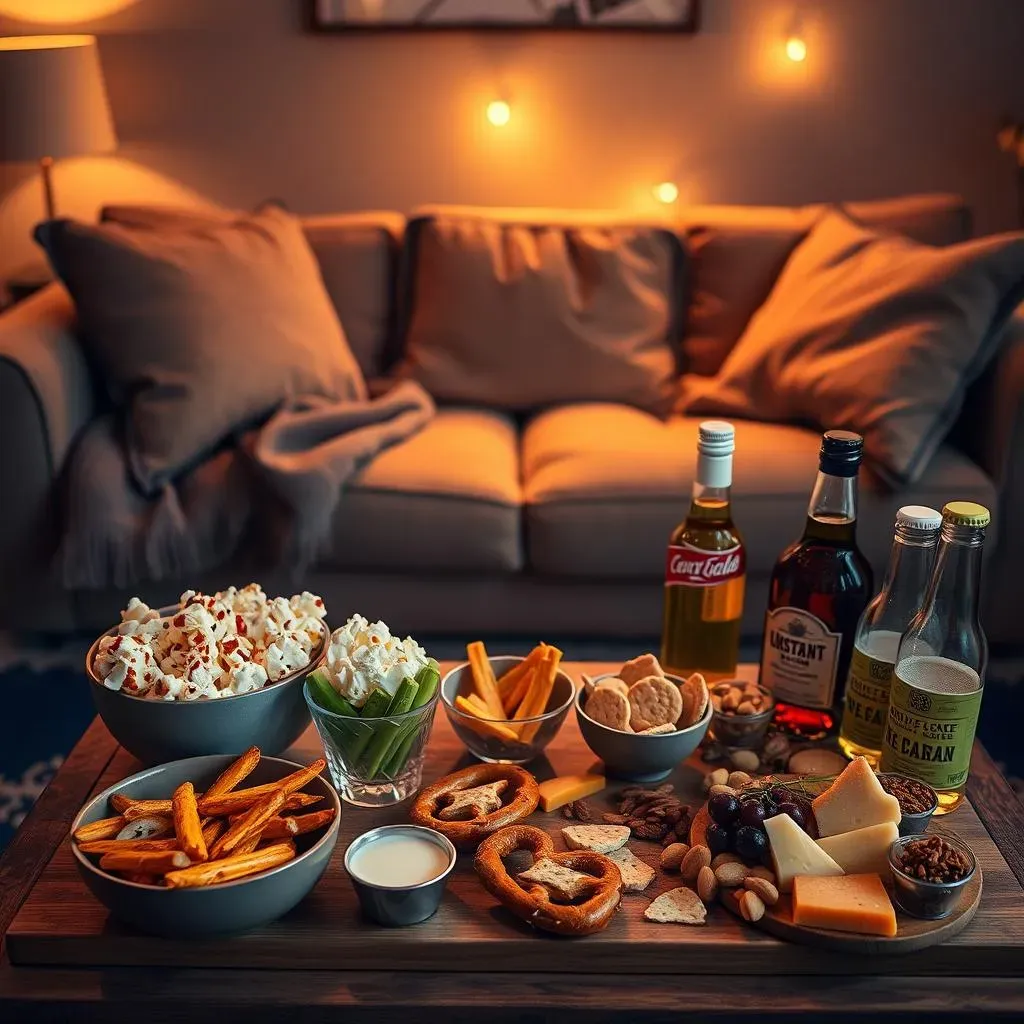 Snacks, Drinks, and Cozy Comforts for Your Movie Night