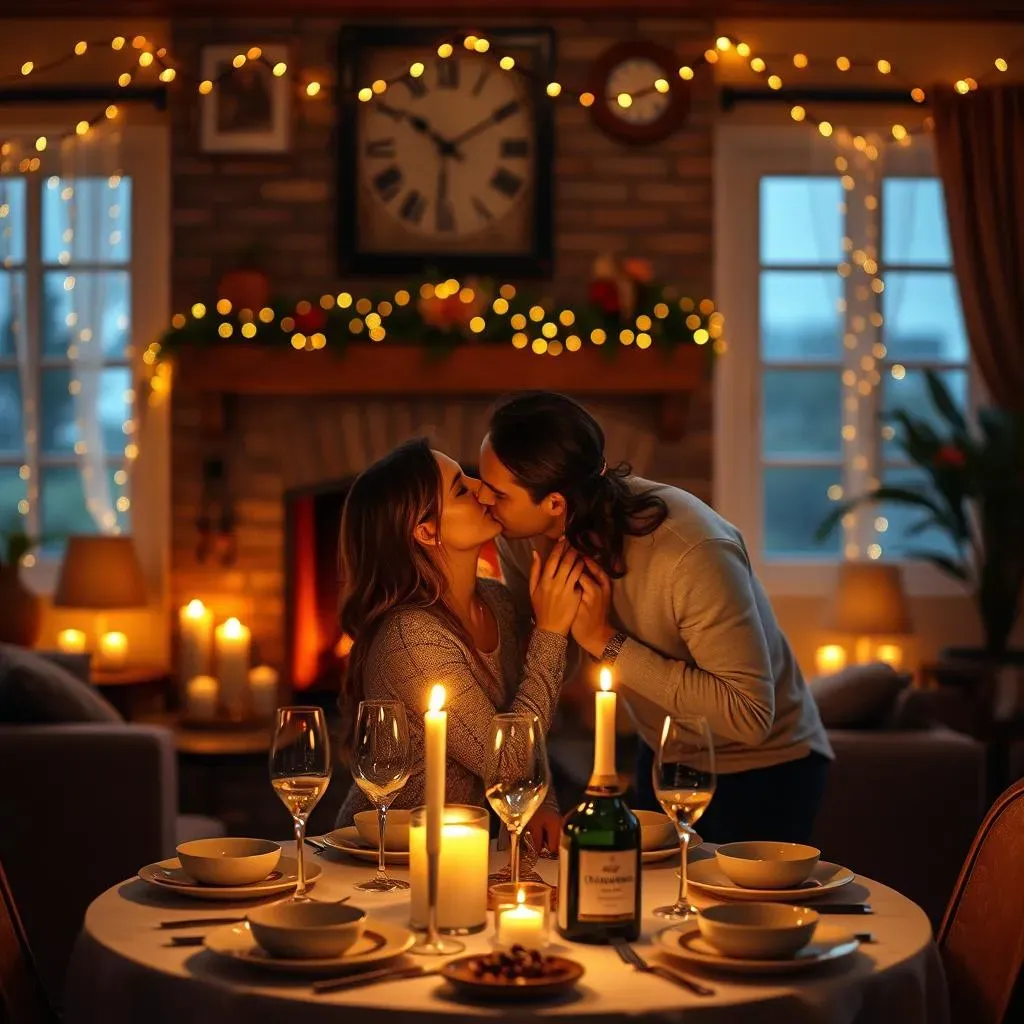 Sparkling New Year's Eve Date Night at Home Ideas