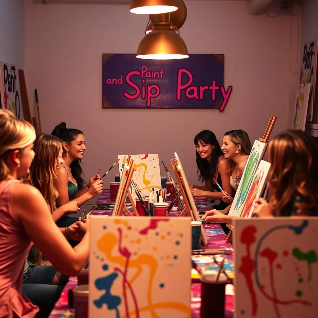 What Exactly is a Paint and Sip Party?