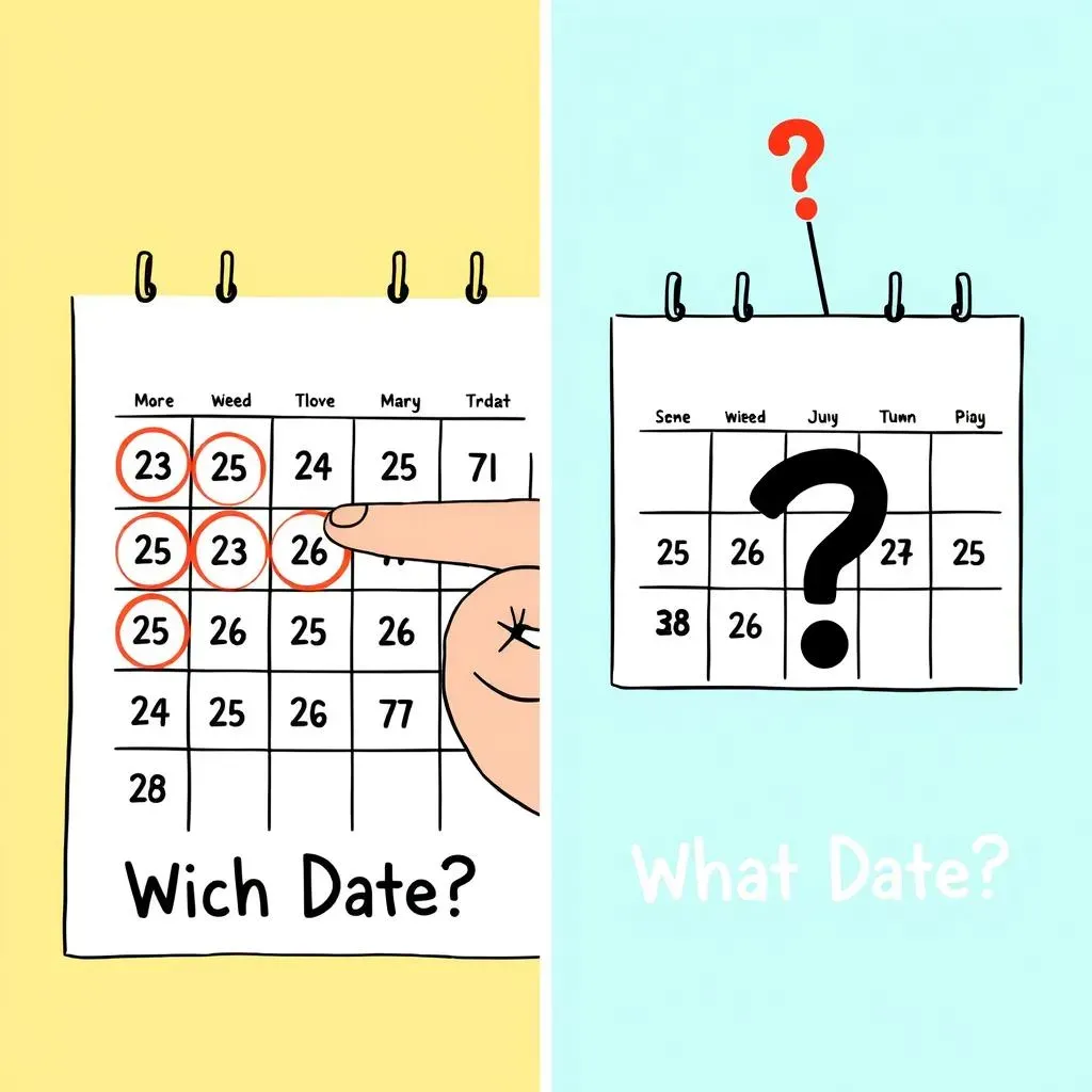 Which Date or What Date? Easy Tips for Clear Usage