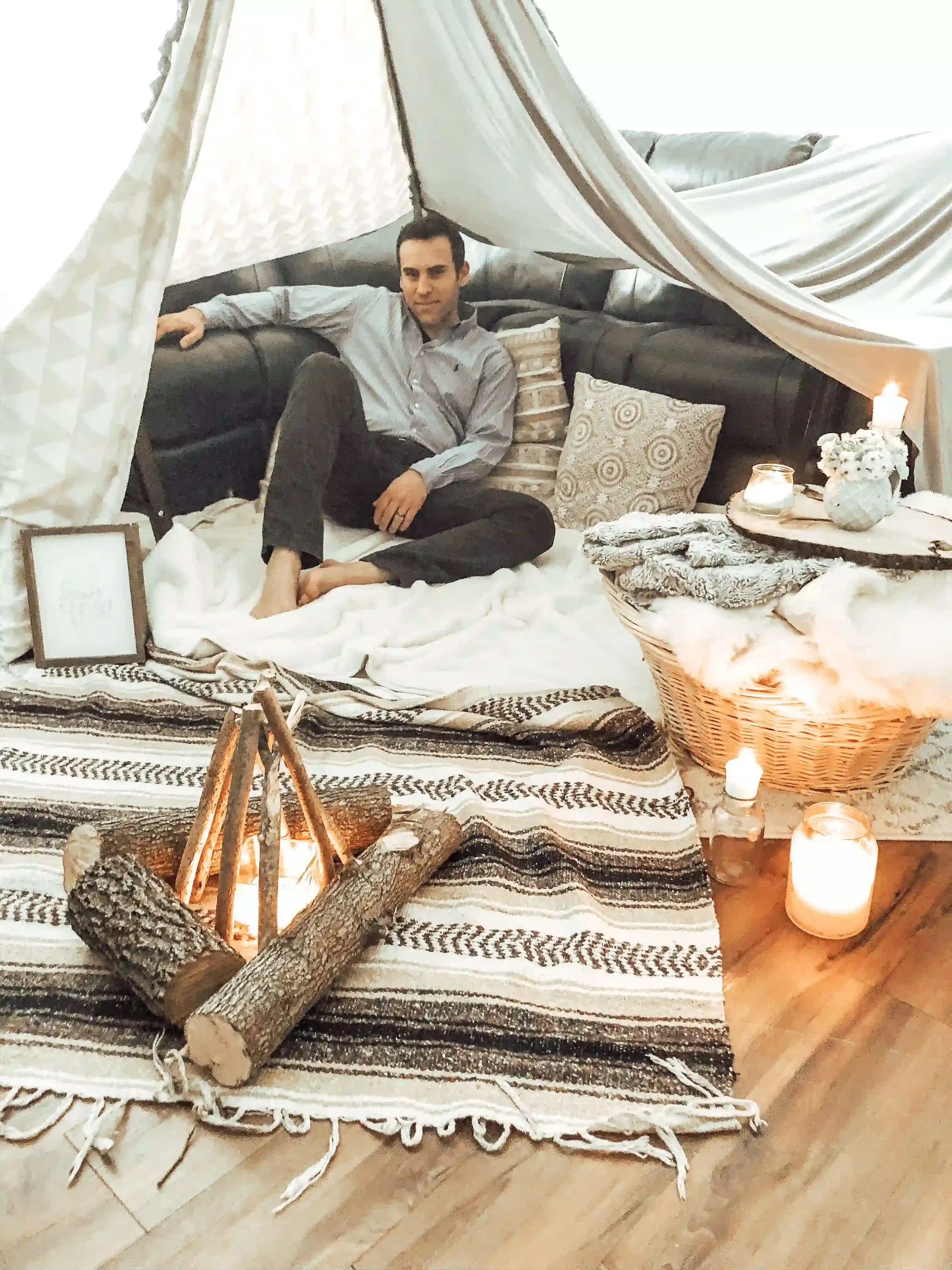 Why Choose Indoor Camping for Date Night?