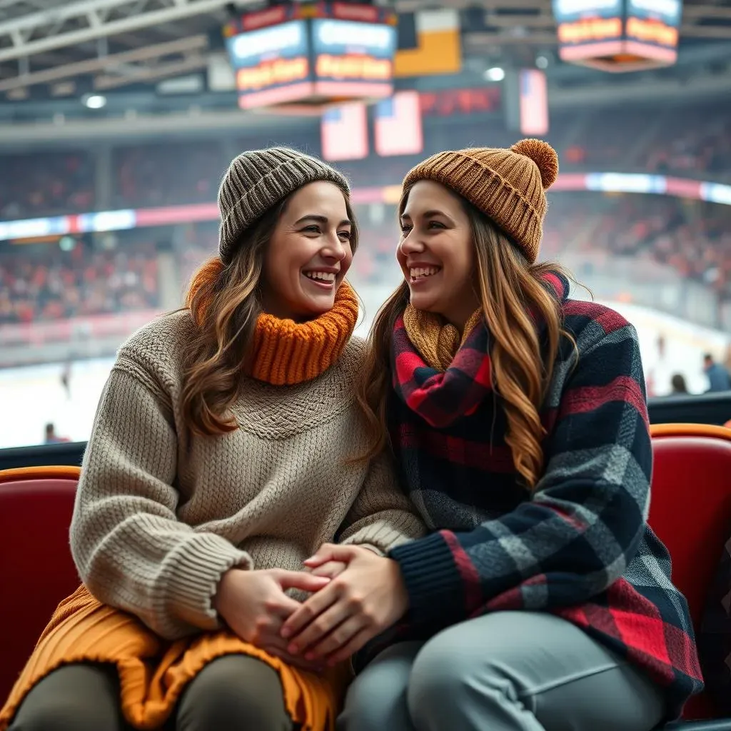 Your Date Night Hockey Game Outfit Ideas: Staying Cozy